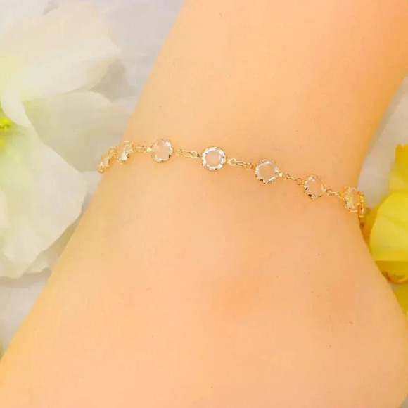 Minimalist Anklet, Sleek & Modern Design, Women’s Fashion, YC110466-A - Picture 1 of 10